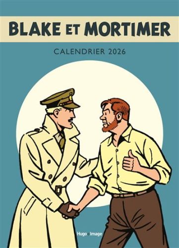 Calendrier-mural-Blake-Mortimer-2026