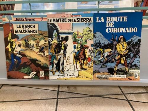 Jerry Spring E.O -Le ranche de la malchance -Le maître de la sierra -La route de Coronado