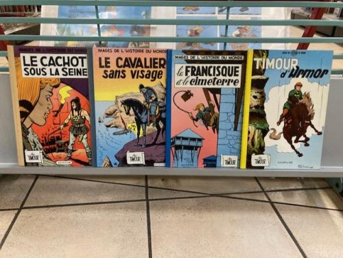 Timour E.O -Le cachot sous la seine -Le cavalier sans visage -Timour d'Armor