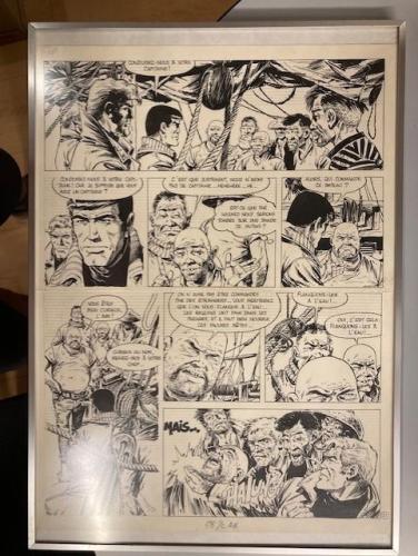 planche Vance Bob Morane